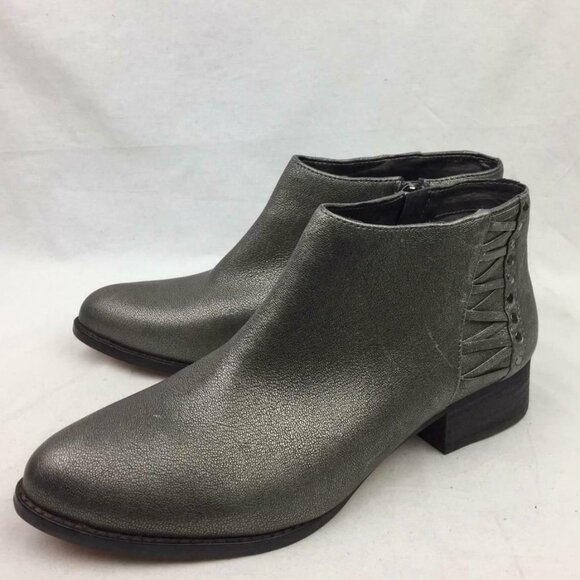 Vince Camuto Cateen Metallic Leather booti… - Picture 3 of 12